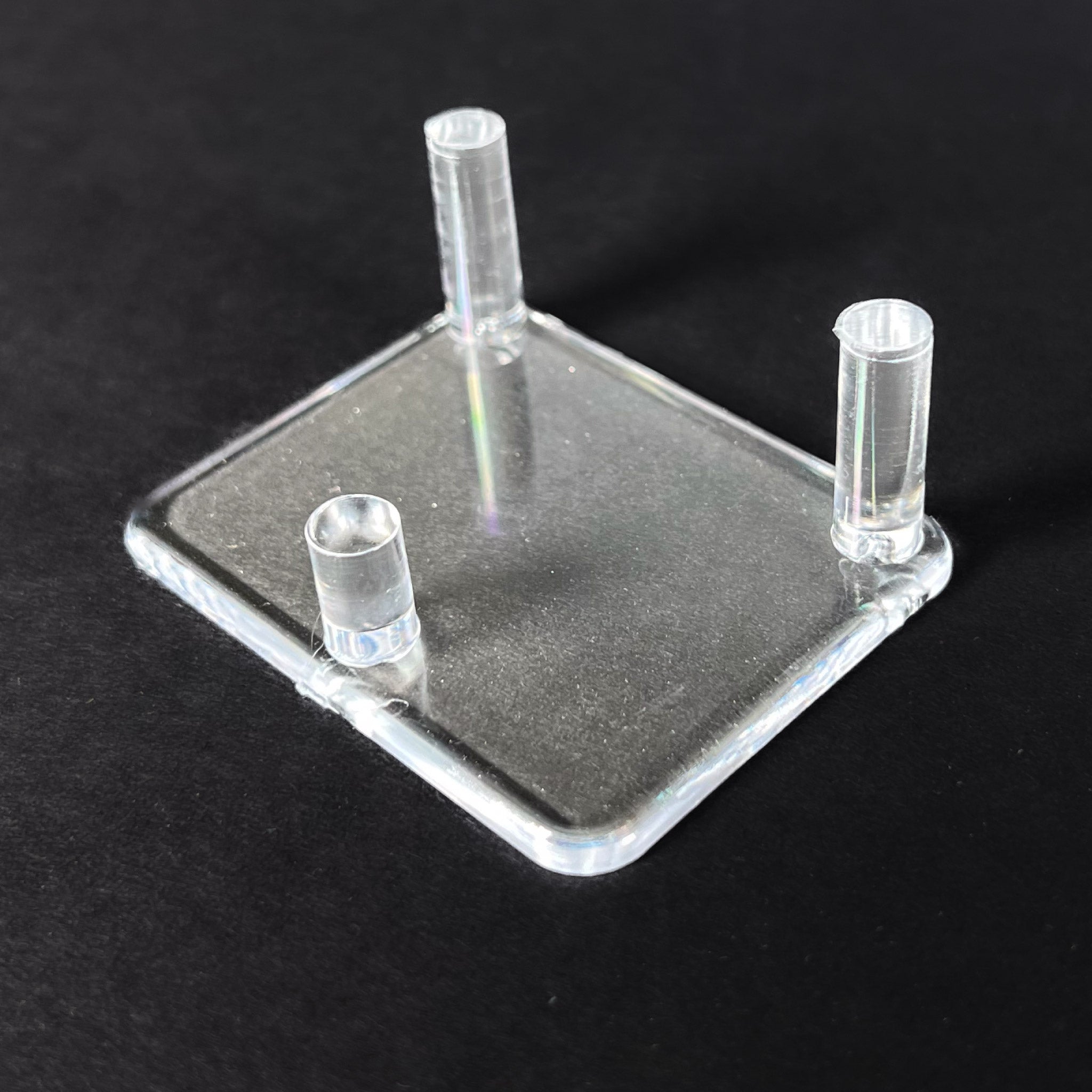 Medium Size 3 peg display stand for stones, crystals and fossils