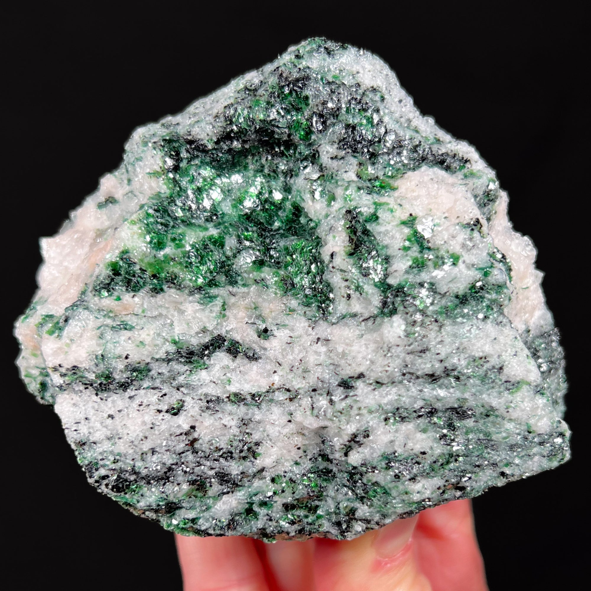 Fuchsite - Green Chromium Mica from Norway