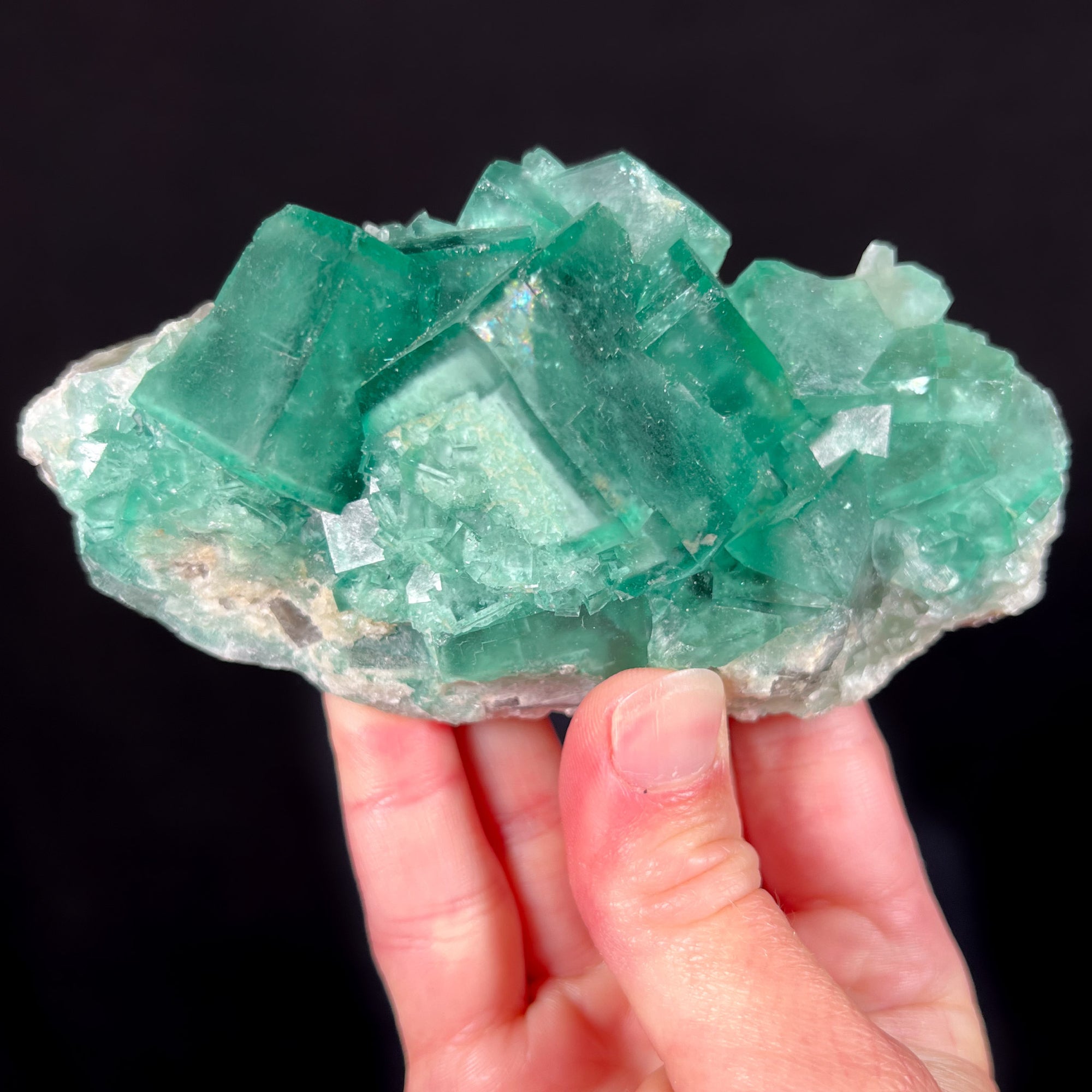 Green Fluorite specimen from Madagascar