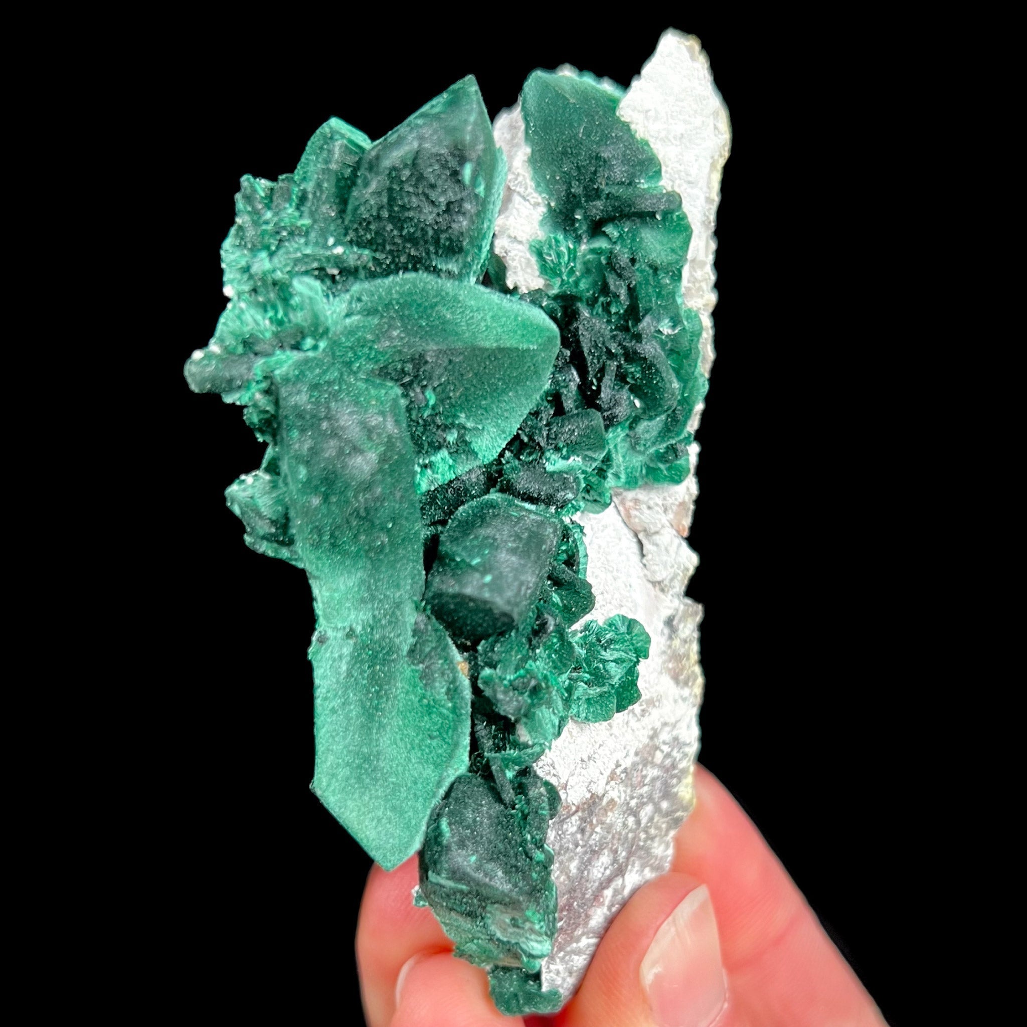 Malachite after Azurite Pseudomorph
