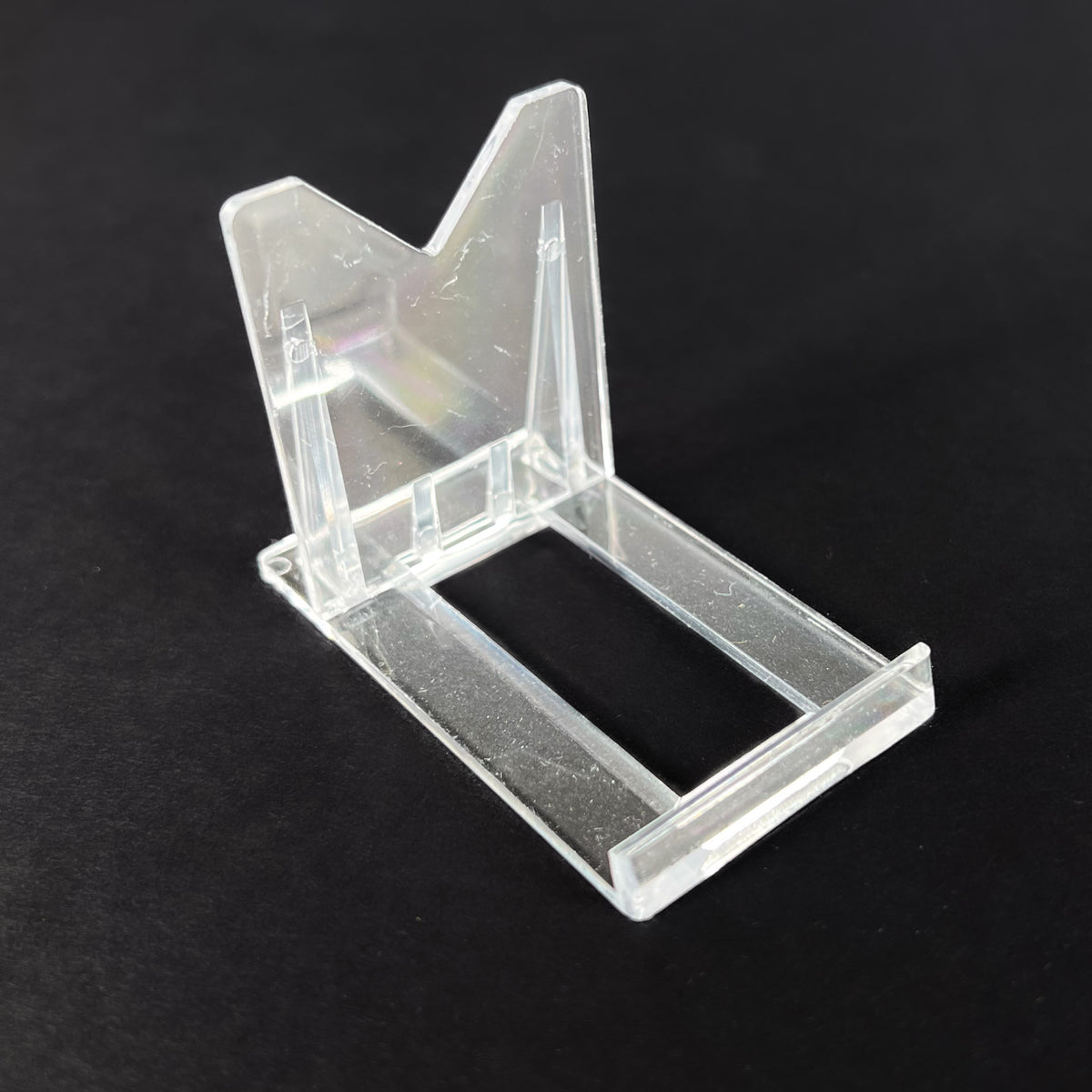 Adjustable 2 part Clear Acrylic Display Stand for Minerals or Fossils