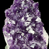 Close up of Amethyst Purple Crystals
