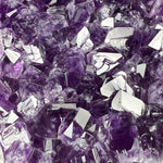 Amethyst Crystals Inside a Geode