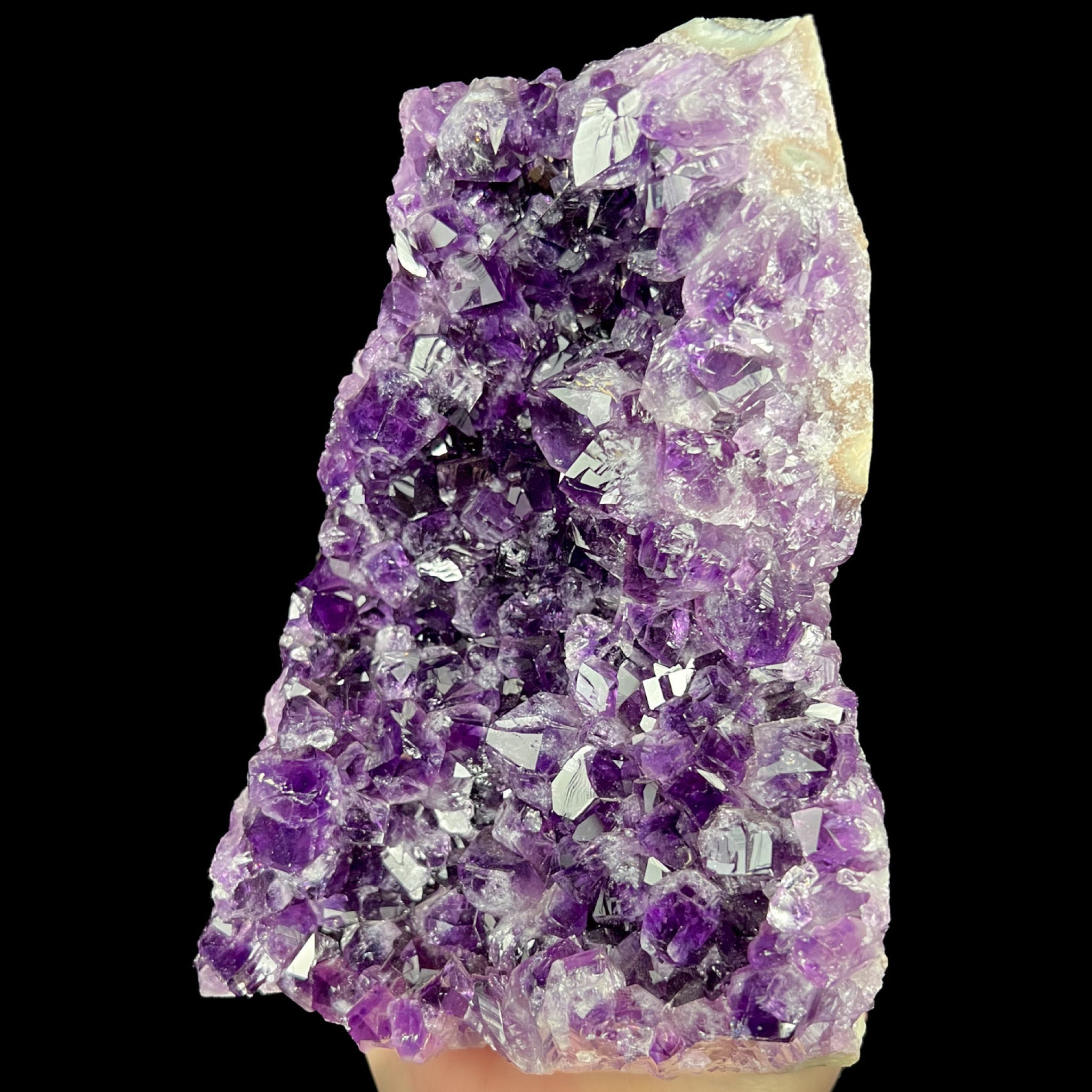 Purple Amethyst crystals from Uruguay