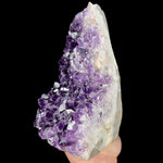 Side view of Amethyst Geode