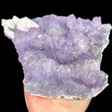 Amethyst Flower Plate with Anhydrite