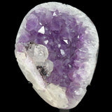 Amethyst, Calcite and Hematite Geode