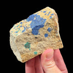 Azurite with Malachite - Utah