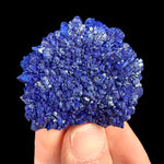 Azurite crystal cluster from La Sal, Utah