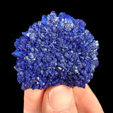Azurite crystal cluster from La Sal, Utah