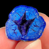 Azurite Blueberry from Russia