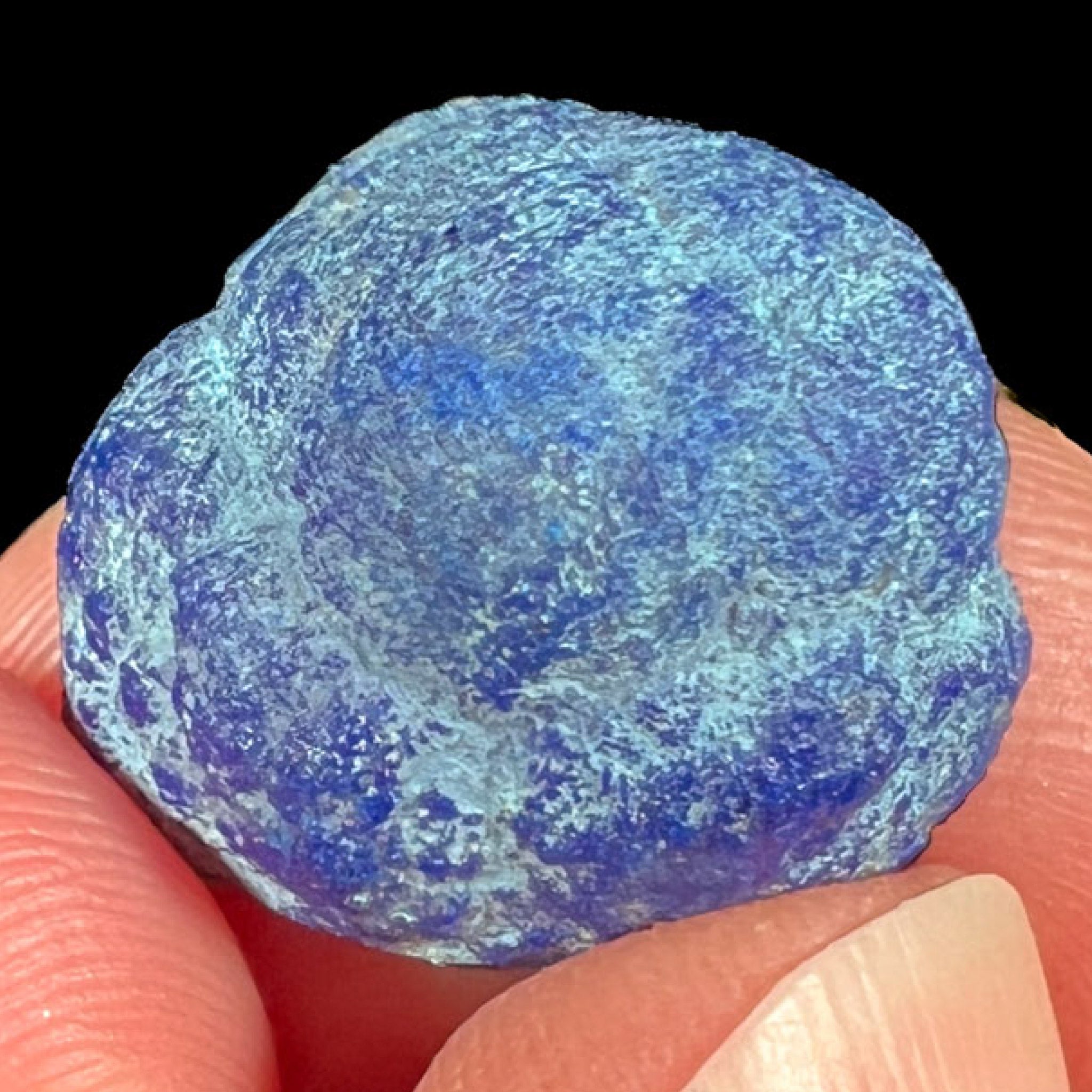 Exterior of Azurite Blueberry Pair
