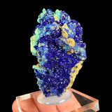 Azurite with Malachite mineral specimen from the Congo