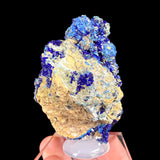 Back side of Azurite mineral specimen