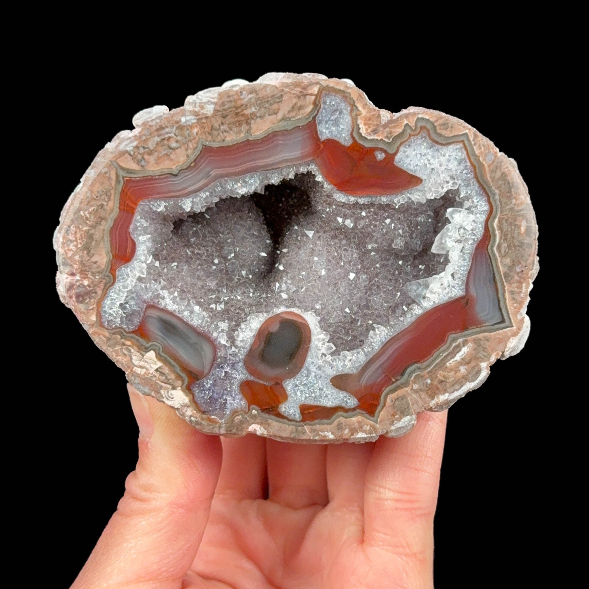 Baker Ranch - Baker Egg Mine geode, New Mexico