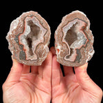 Baker Egg Mine Geode Pair from Baker Ranch, Luna County, New Mexico