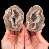 Baker Egg Mine Geode Pair from Baker Ranch, Luna County, New Mexico