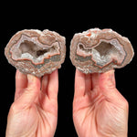 Pair of Baker Egg Mine Thundereggs from New Mexico