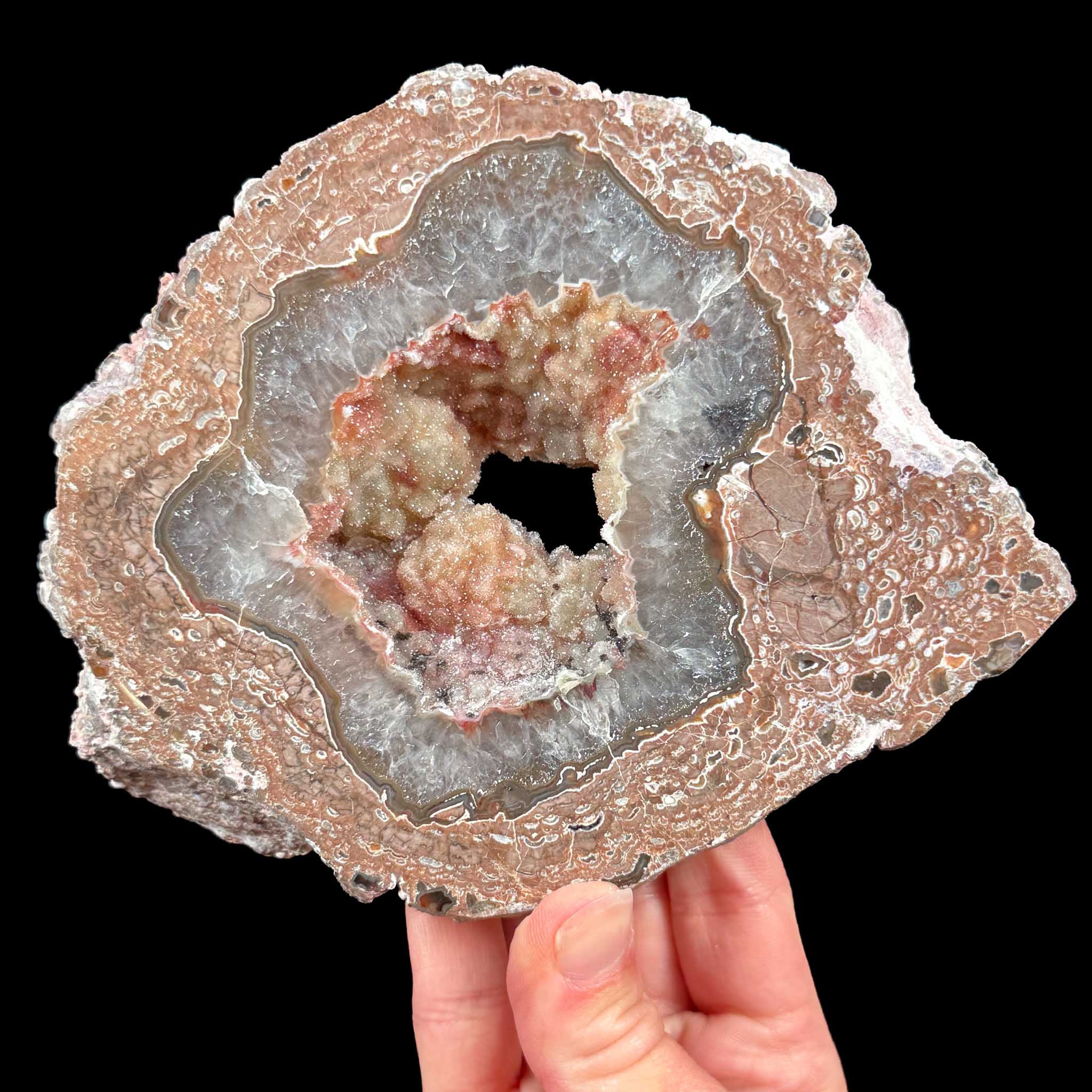 Baker Egg, Thunderegg Geode from Baker Egg Mine at Baker Ranch, New Mexico
