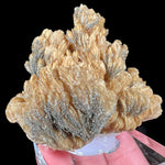 Pyrite and Barite Crystals from Lubin Mine Poland