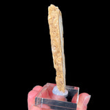 Side view of Barite crystal cluster slice
