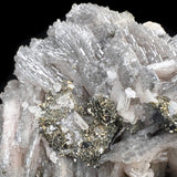 Close Up of Marcasite crystals with Barite Crystal blades