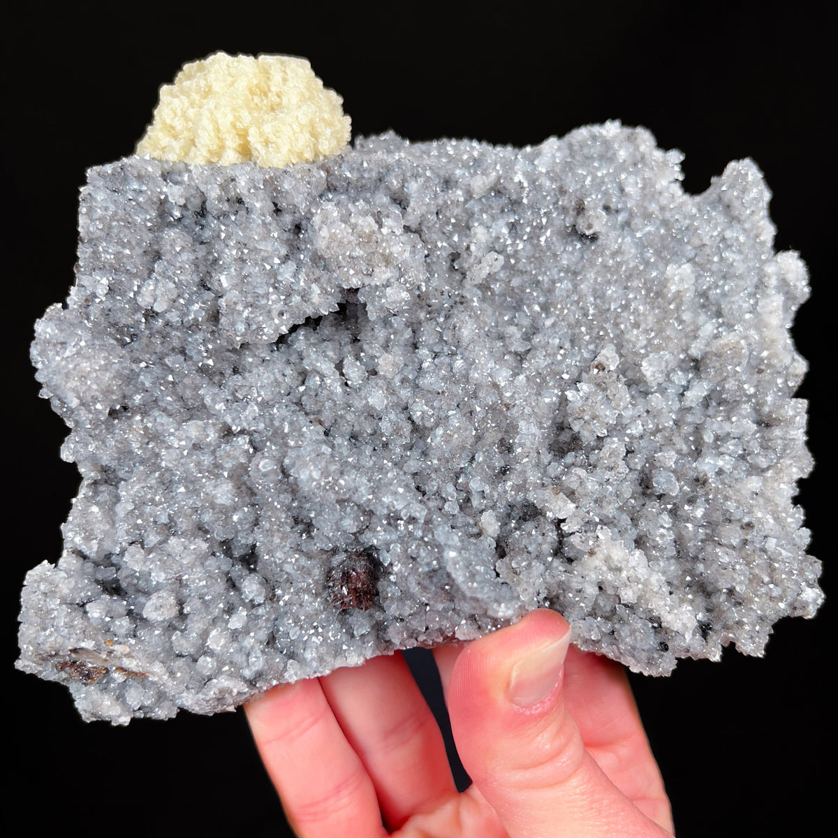Barite with Sphalerite and Quartz Mineral Specimen