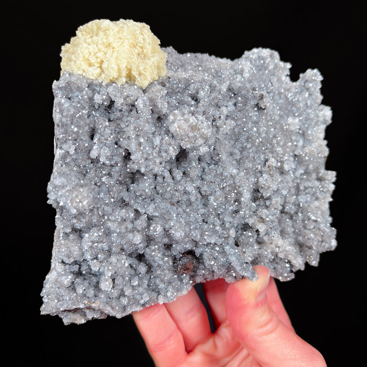 Barite, Sphalerite and Quartz Crystals from Cumberland Mine, TN