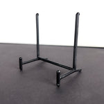 Small Black Metal Display Stand for Small and Thin Minerals or Fossils