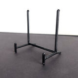 Small Black Metal Display Stand for Small and Thin Minerals or Fossils
