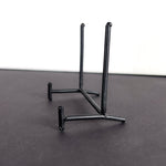 Small Black Metal Display Stand for Small and Thin Crystals, Stones, Slabs or Fossils