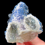 Base View of Quartz Crystal Cross Section