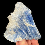 Blue Kyanite and Clear Quartz crystals from Brazil