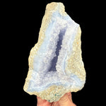 Blue Lace Agate raw geode
