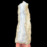 Back side of Blue Lace Agate geode