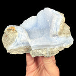 Blue Lace Agate Geode from Malawi