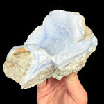 Blue Lace Agate and Quartz crystals from Malawi