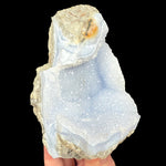 Blue Lace Agate Quartz geode