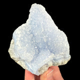 Blue chalcedony and Quartz crystals from Malawi