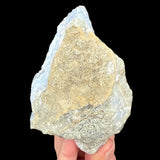 Back side of Blue Lace Agate Specimen