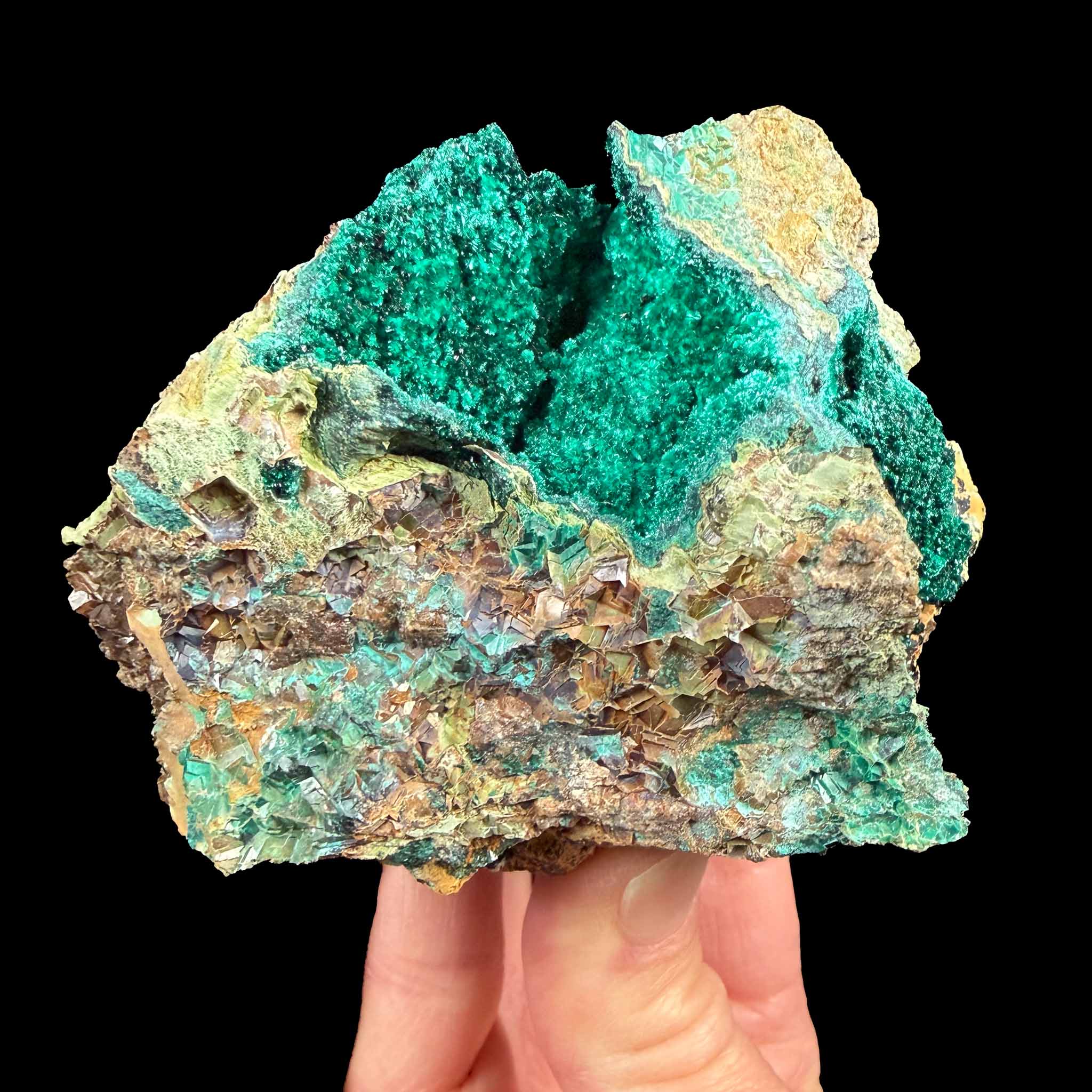 Douglas Hill Mine - Brochantite