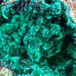Brochantite crystals