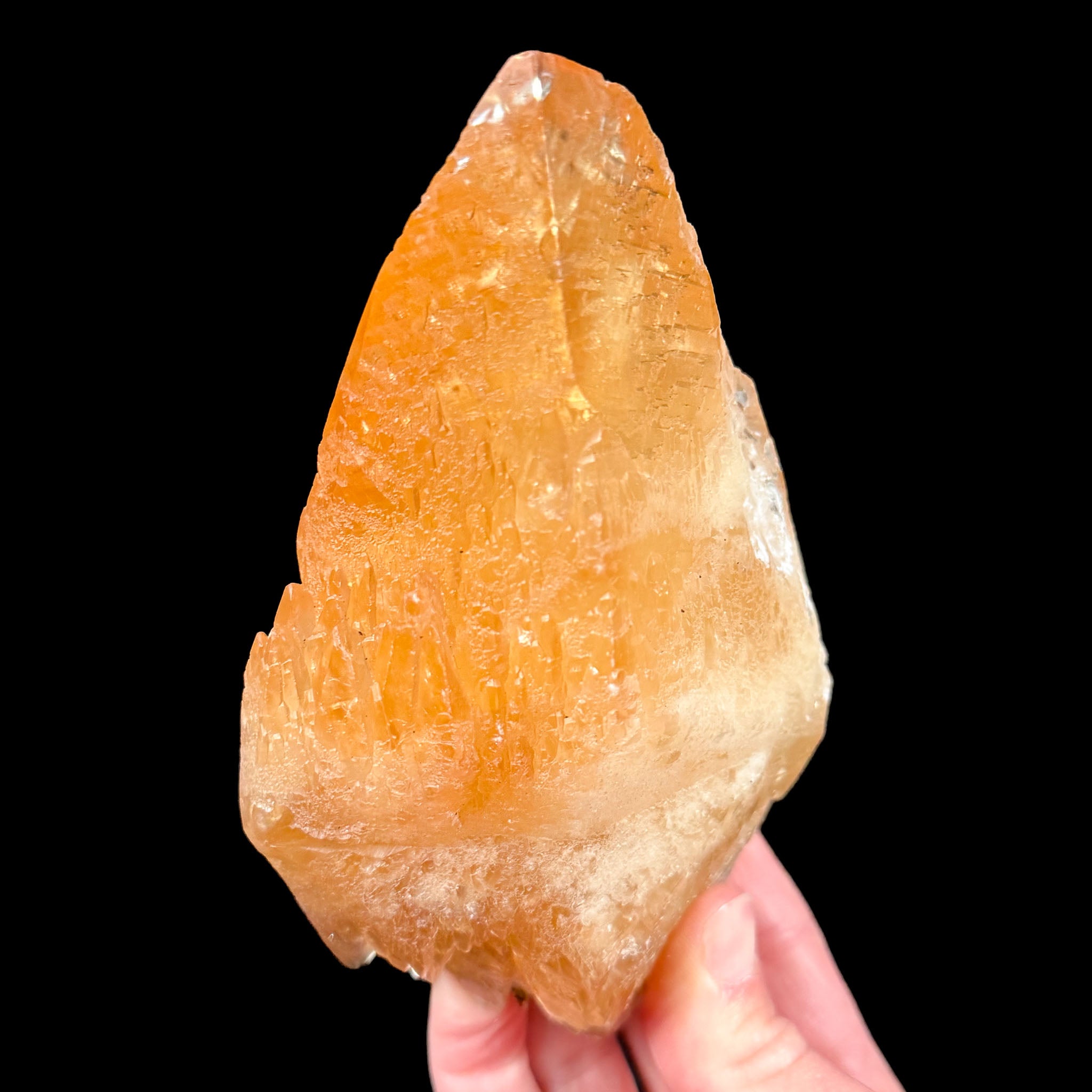 Calcite crystal from KS, MO, OK border