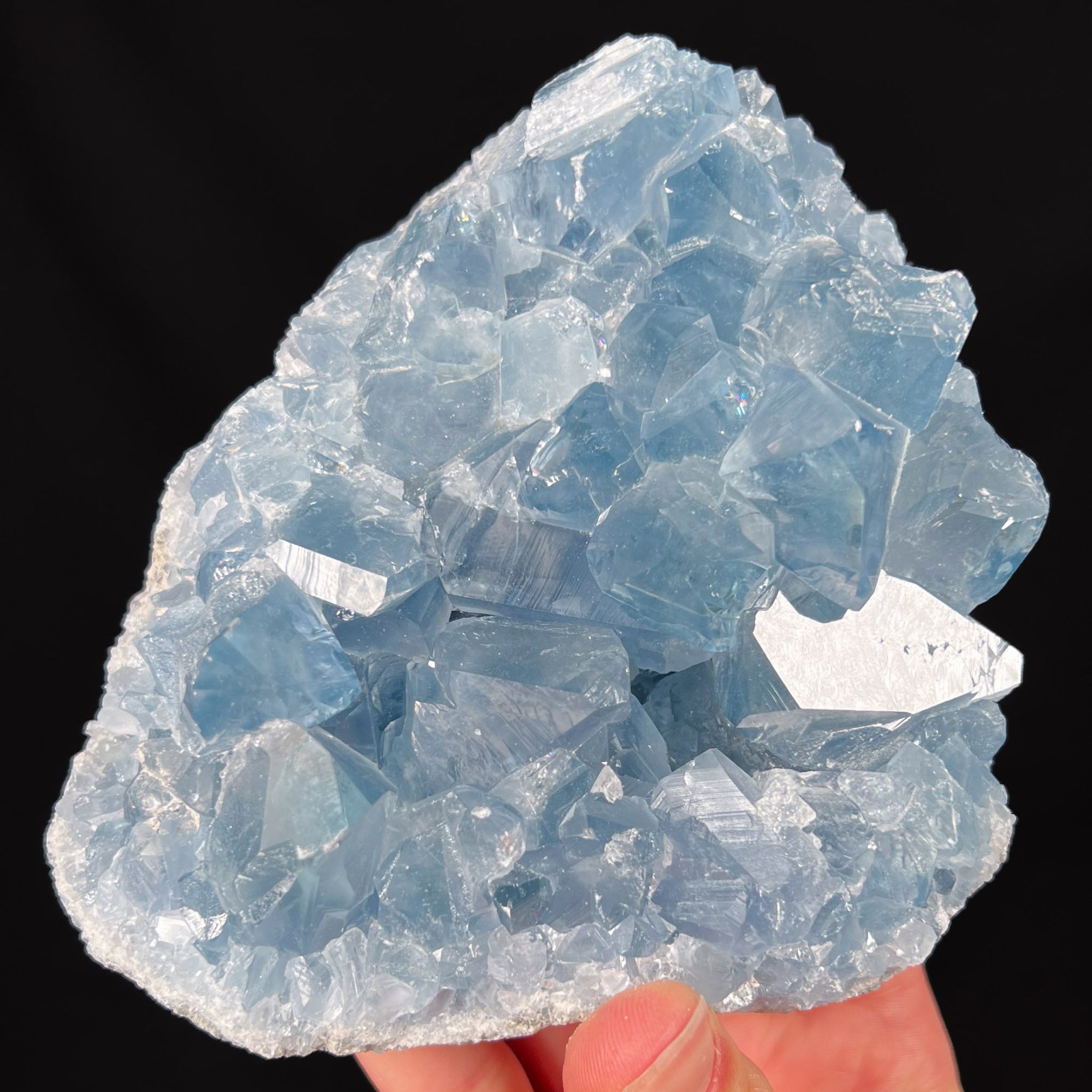 Blue Celestine Crystals