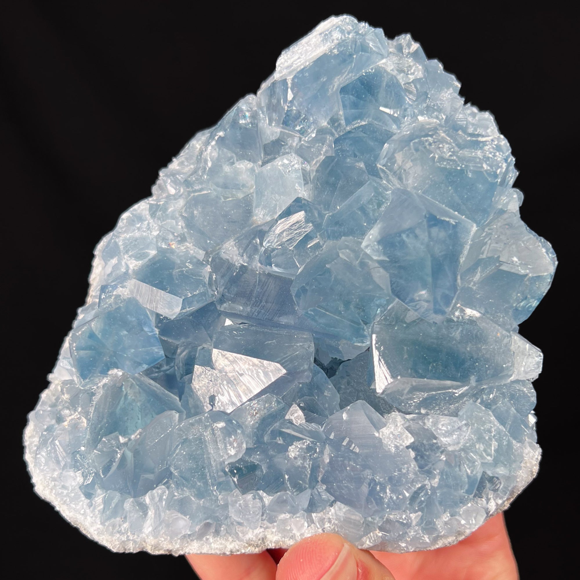 Blue Celestine Crystals