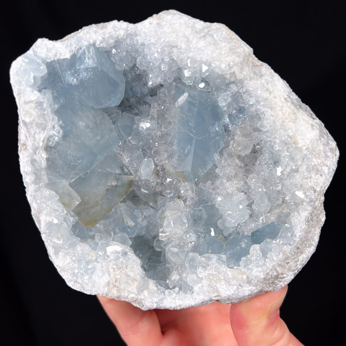 Light Blue Geode of Celestite