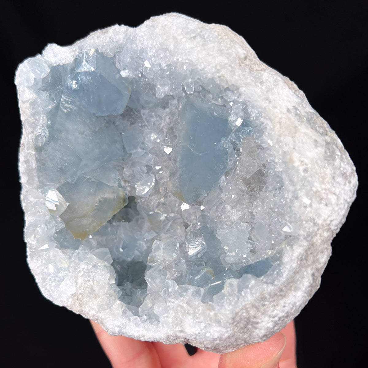 Light Blue Crystals of Celestite