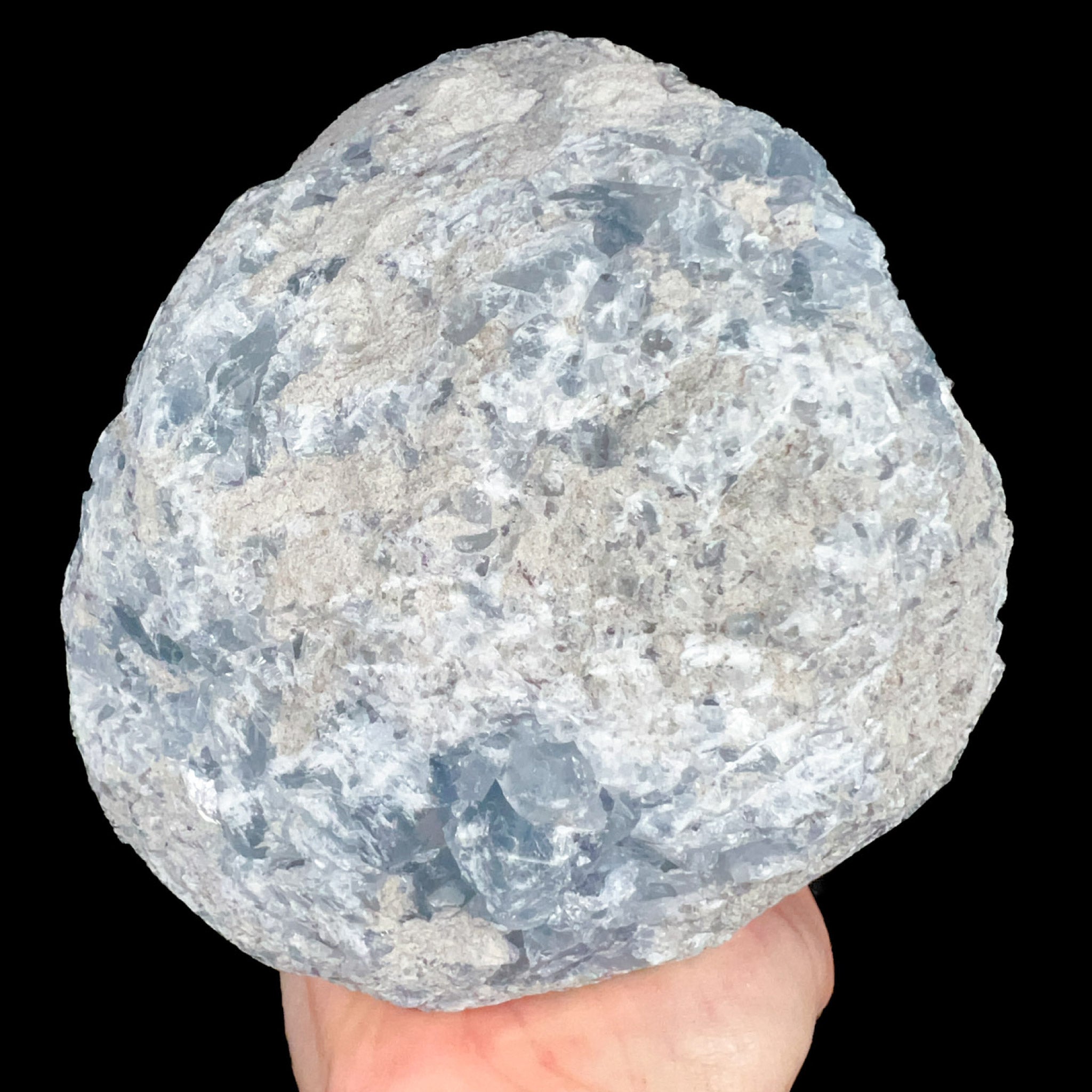 Exterior of Celestine Geode 