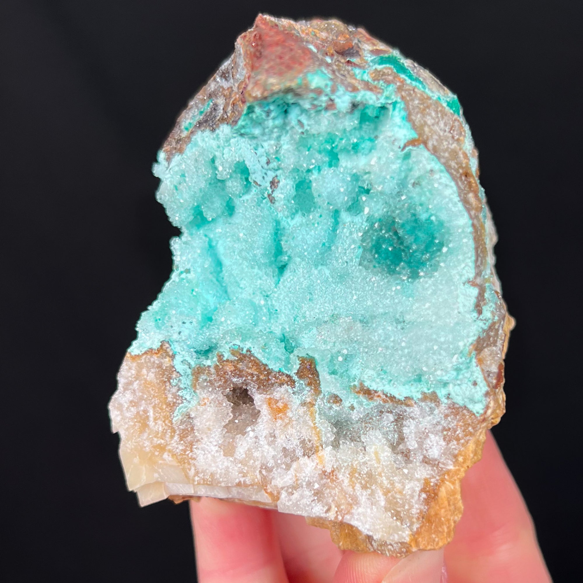 Chrysocolla with Quartz and Atacamite