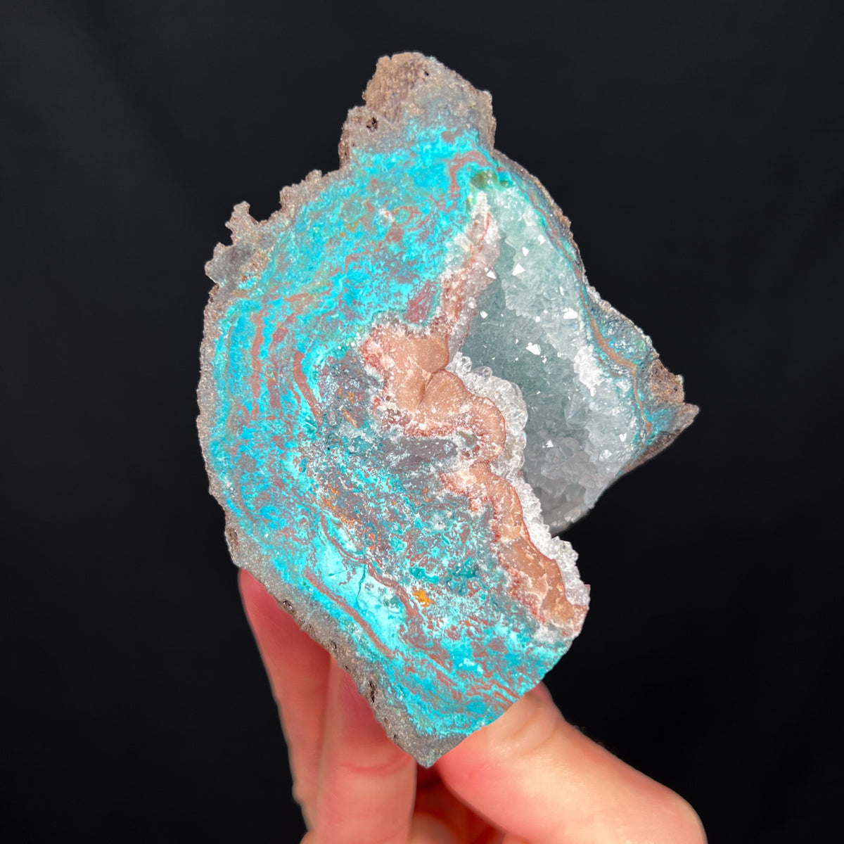 Chrysocolla from Lily Mine, Peru